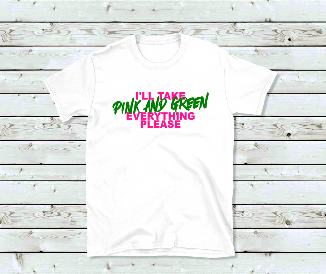 Pink and Green Everything