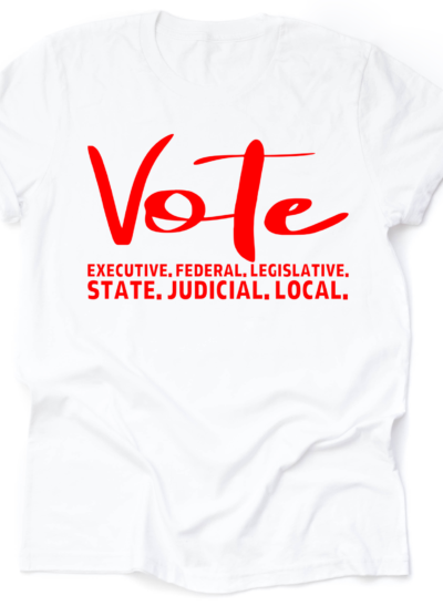 VOTE (White/Red)