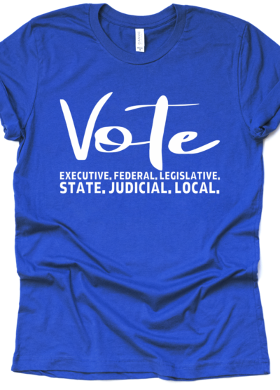 VOTE (Blue/White)
