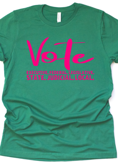 VOTE (Green/Pink)