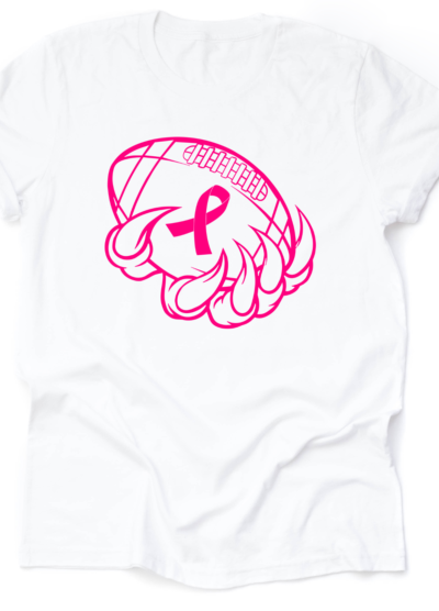 Breast Cancer Football and Claw