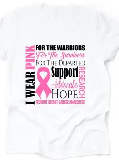 Breast Cancer Awareness Collage