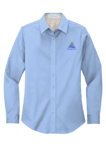Ladies Oxford Light Blue