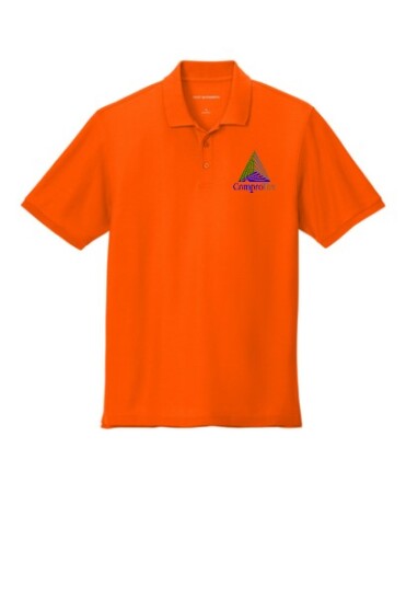 Unisex Polo Shirts Neon Orange