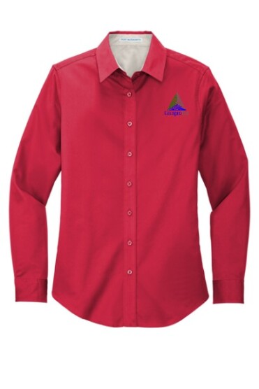 Ladies Oxford Red