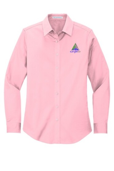 Ladies Oxford Light Pink