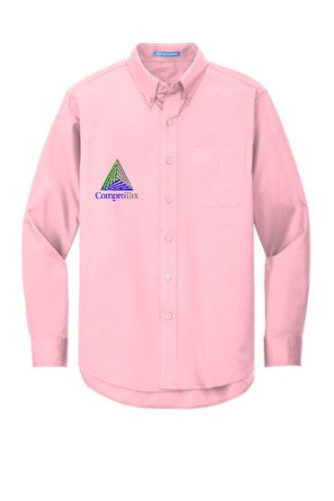 Unisex Oxford Shirts Light Pink