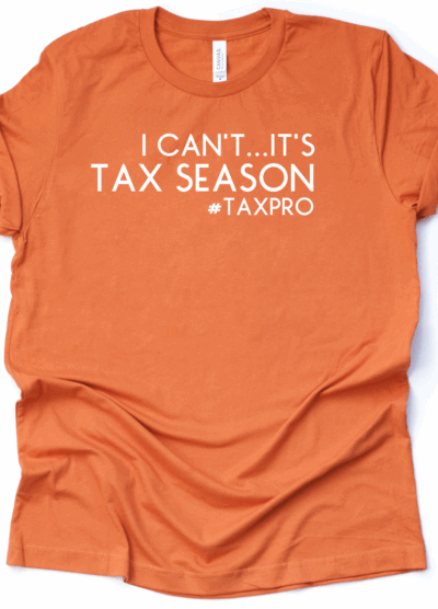 I can't. it's Tax Season Orange